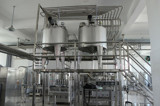 Sistema de processamento automático de mistura da bebida do sistema 15TPH